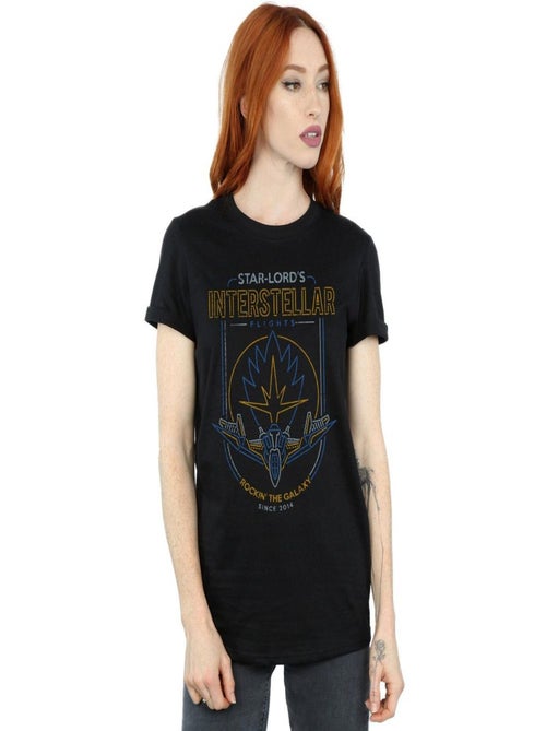 Marvel - T-shirt GUARDIANS OF THE GALAXY INTERSTELLAR FLIGHTS - Kiabi