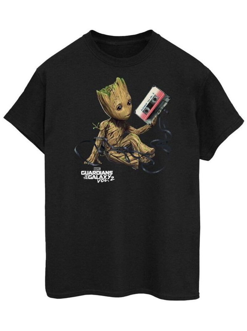 Marvel - T-shirt GUARDIANS OF THE GALAXY Noir - Kiabi