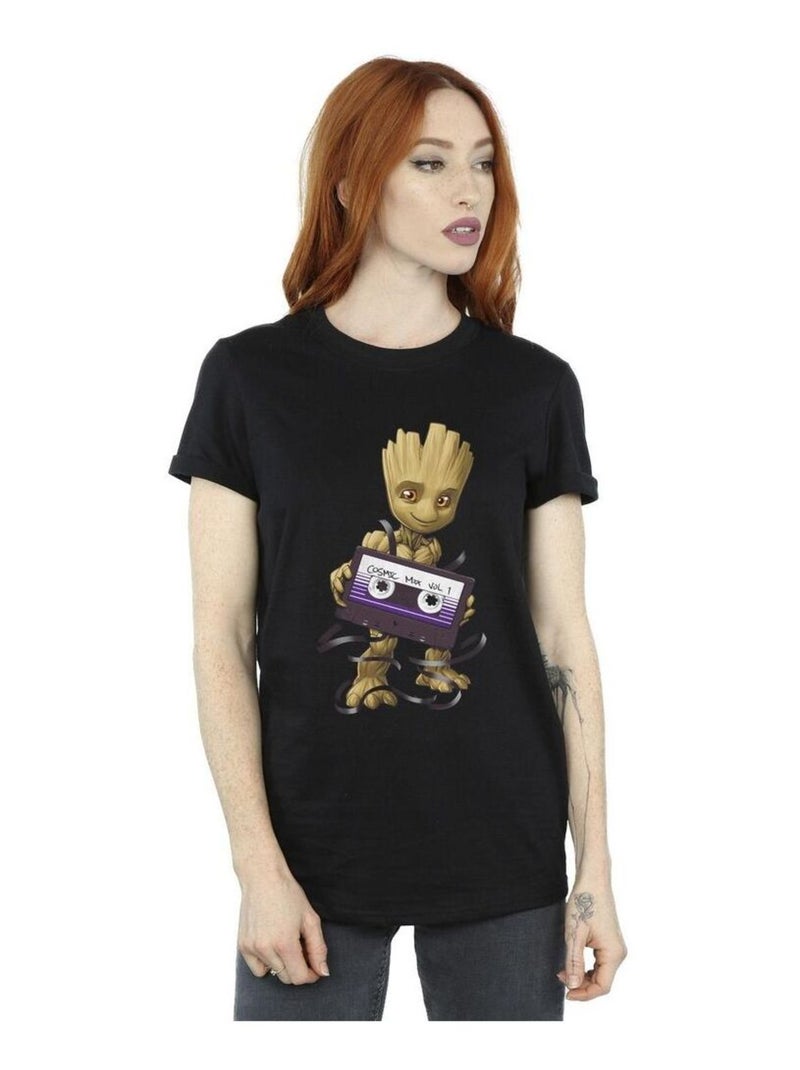 Marvel - T-shirt GUARDIANS OF THE GALAXY Noir - Kiabi