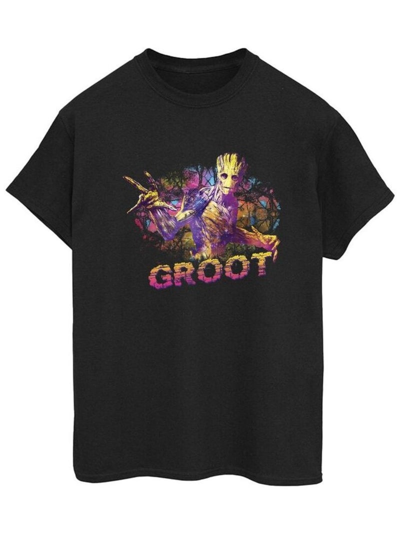 Marvel - T-shirt GUARDIANS OF THE GALAXY Noir - Kiabi