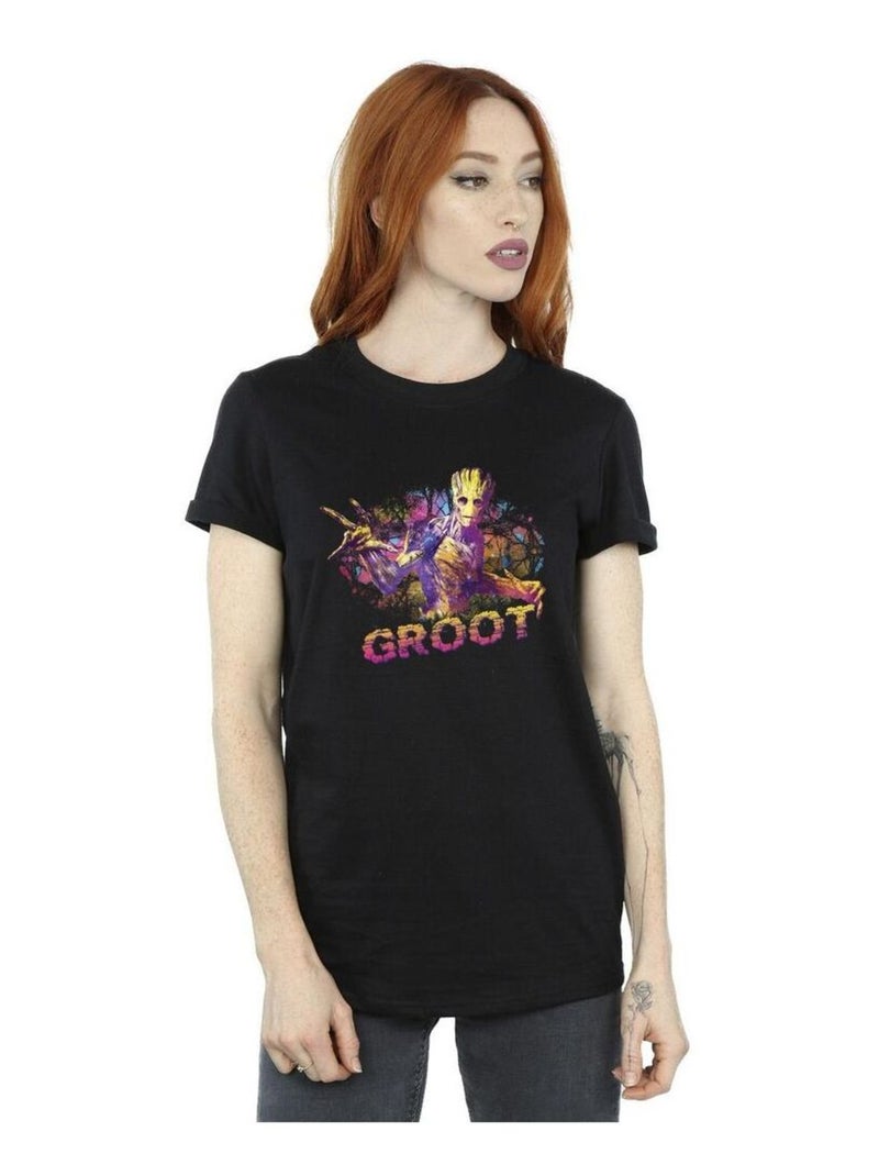 Marvel - T-shirt GUARDIANS OF THE GALAXY Noir - Kiabi