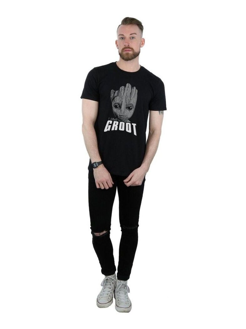 Marvel - T-shirt GUARDIANS OF THE GALAXY Noir - Kiabi