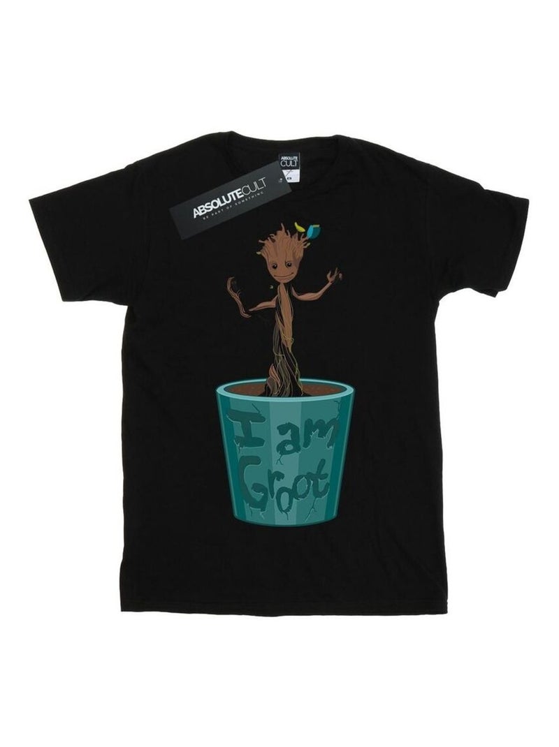 Marvel - T-shirt GUARDIANS OF THE GALAXY Noir - Kiabi