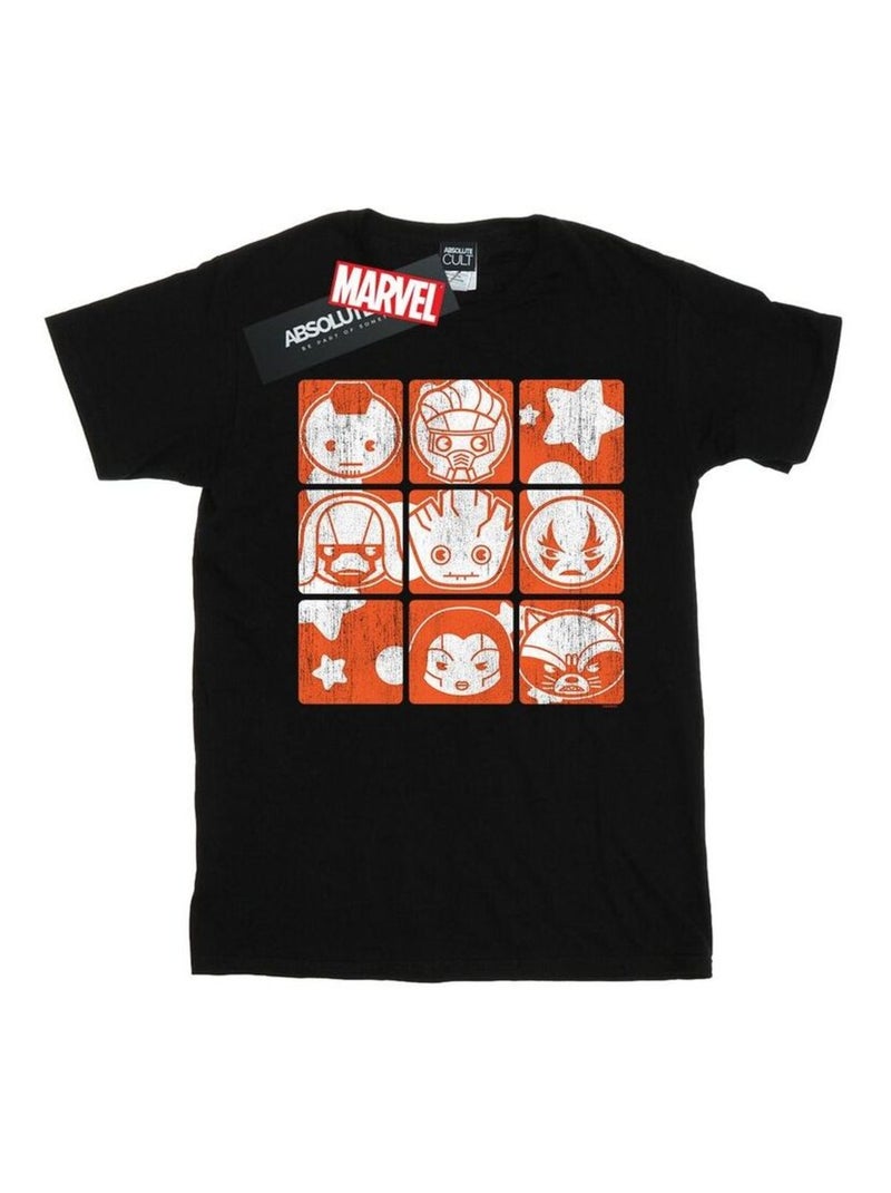 Marvel - T-shirt GUARDIANS OF THE GALAXY Noir - Kiabi