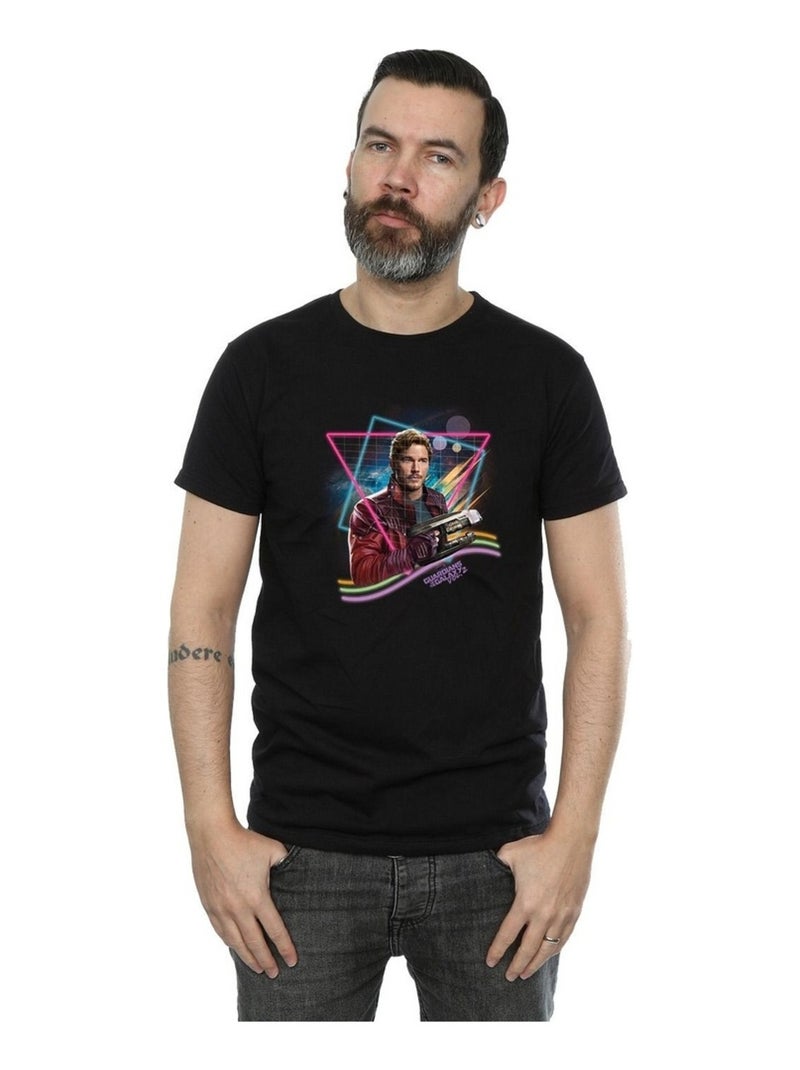 Marvel - T-shirt GUARDIANS OF THE GALAXY Noir - Kiabi