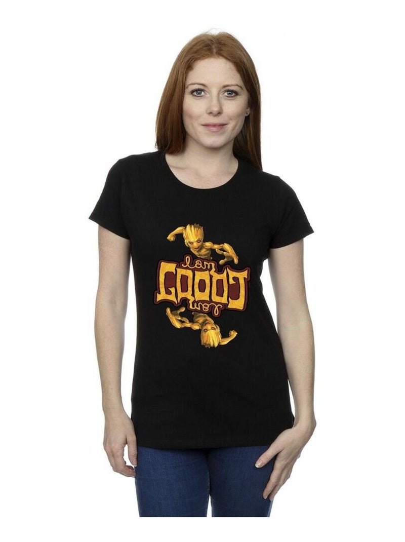 Marvel - T-shirt GUARDIANS OF THE GALAXY Noir - Kiabi