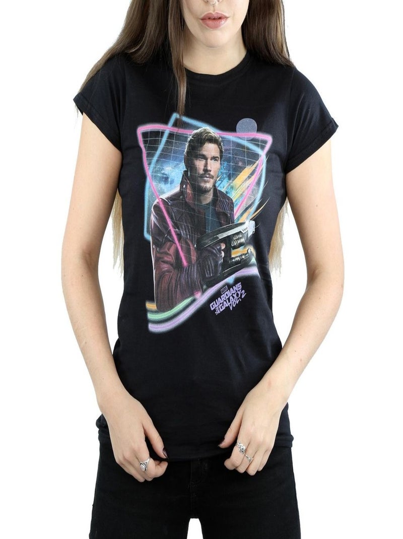 Marvel - T-shirt GUARDIANS OF THE GALAXY Noir - Kiabi