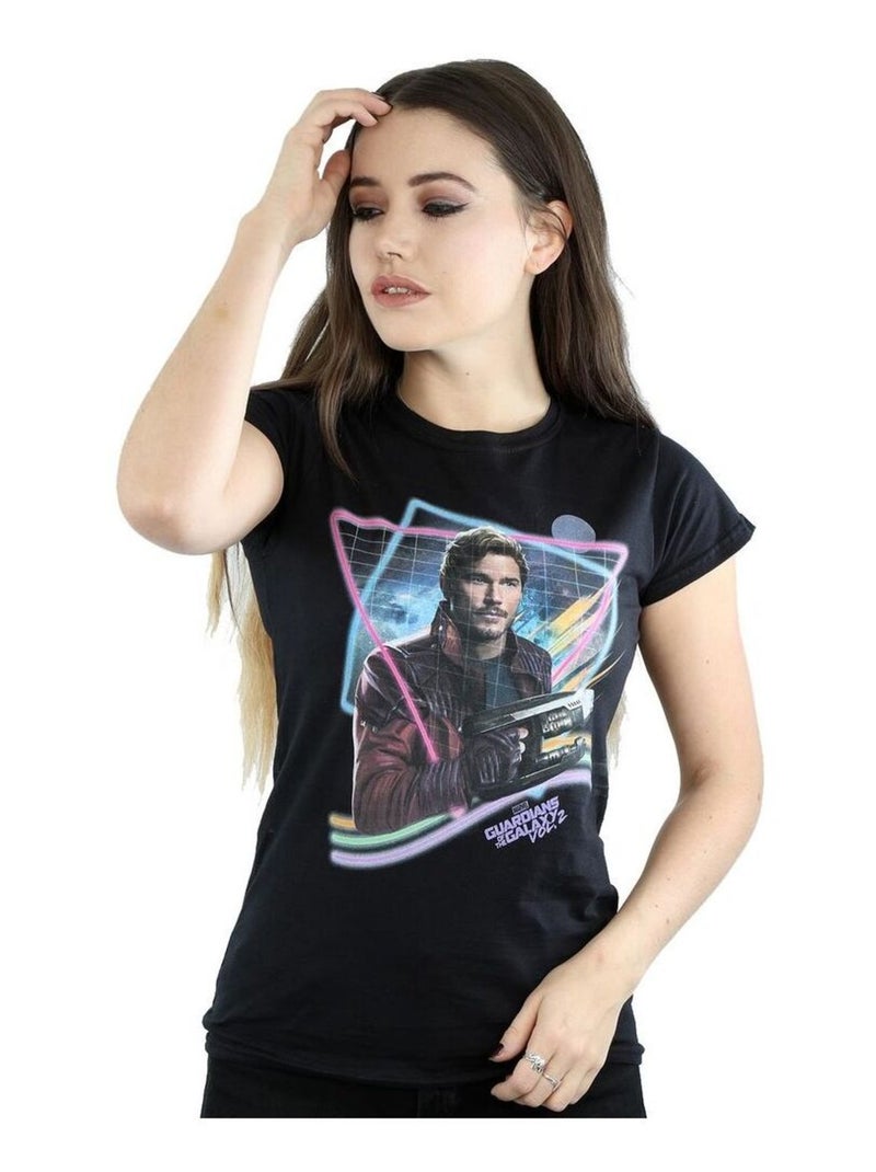 Marvel - T-shirt GUARDIANS OF THE GALAXY Noir - Kiabi