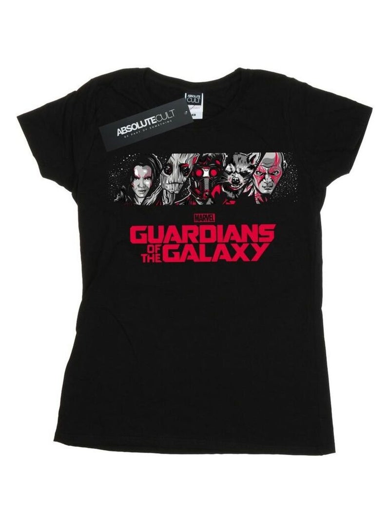 Marvel - T-shirt GUARDIANS OF THE GALAXY Noir - Kiabi
