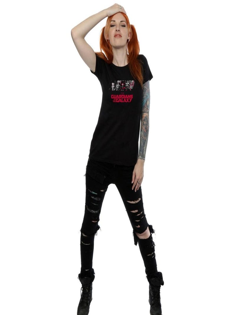 Marvel - T-shirt GUARDIANS OF THE GALAXY Noir - Kiabi