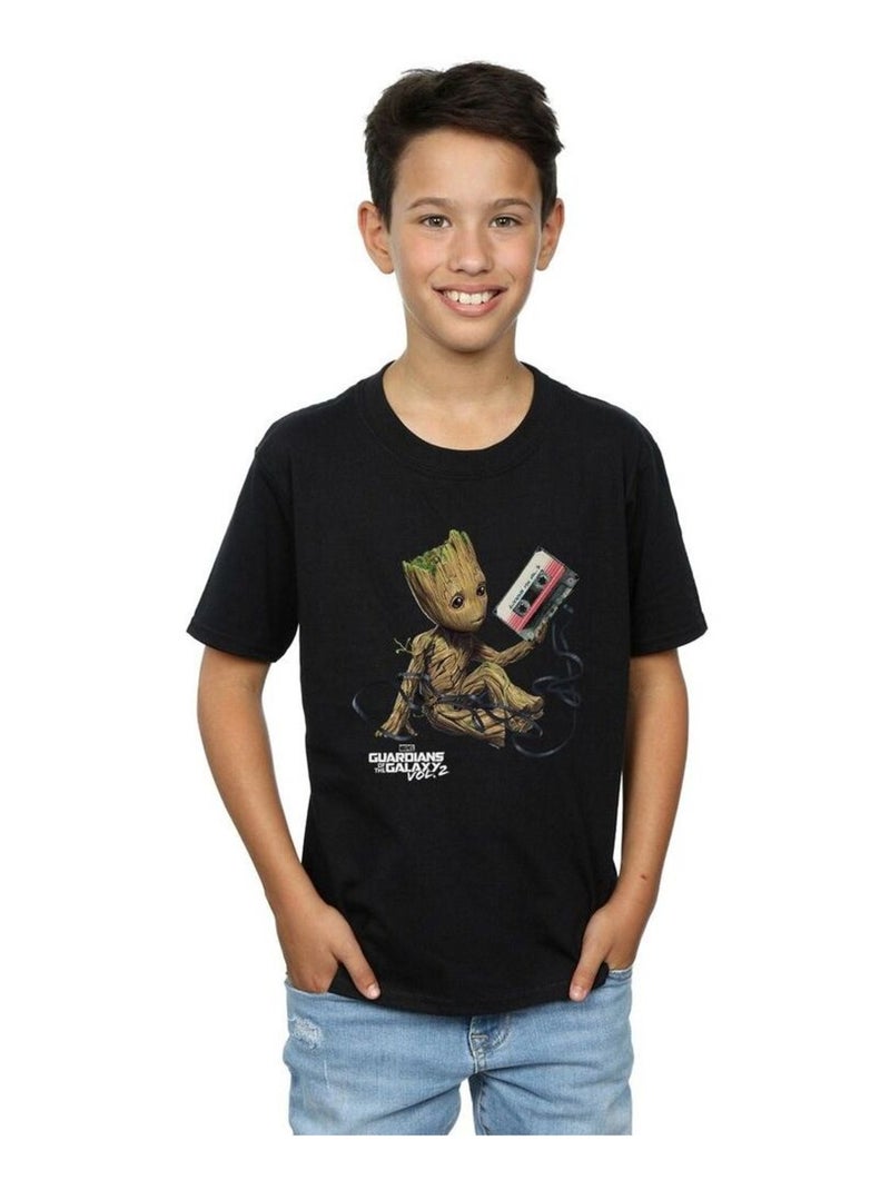 Marvel - T-shirt GUARDIANS OF THE GALAXY Noir - Kiabi