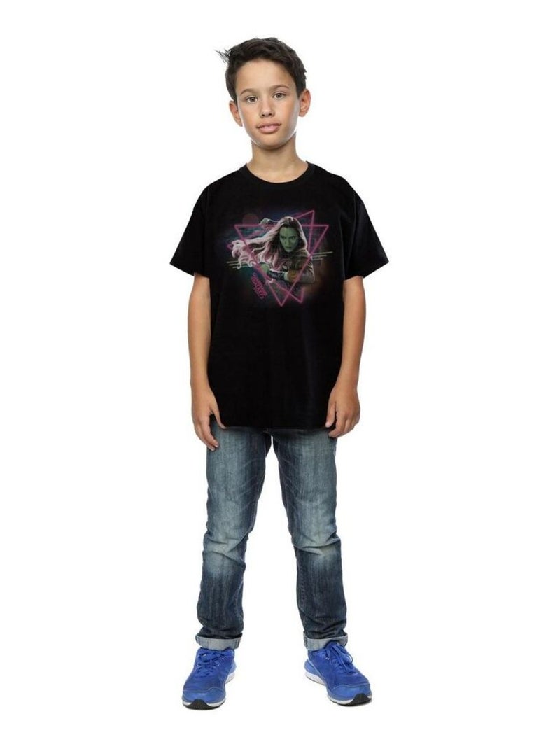 Marvel - T-shirt GUARDIANS OF THE GALAXY Noir - Kiabi