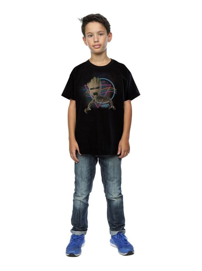 Marvel - T-shirt GUARDIANS OF THE GALAXY Noir - Kiabi