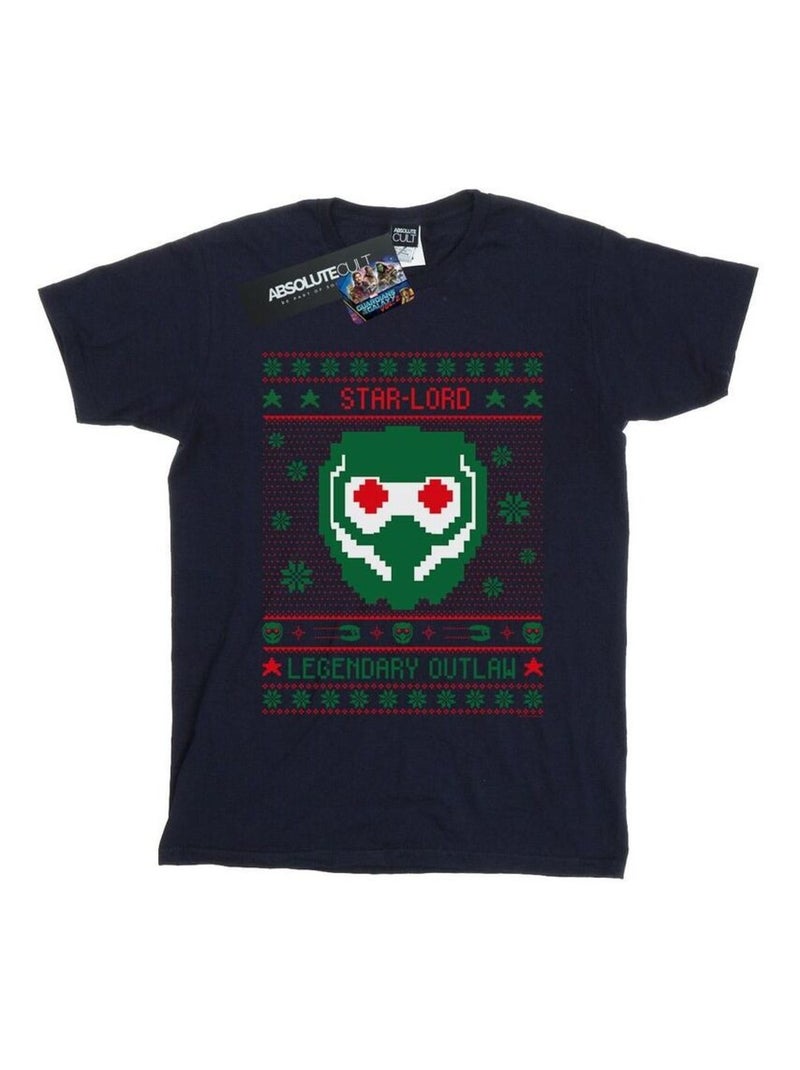 Marvel - T-shirt GUARDIANS OF THE GALAXY VOL. Bleu marine - Kiabi