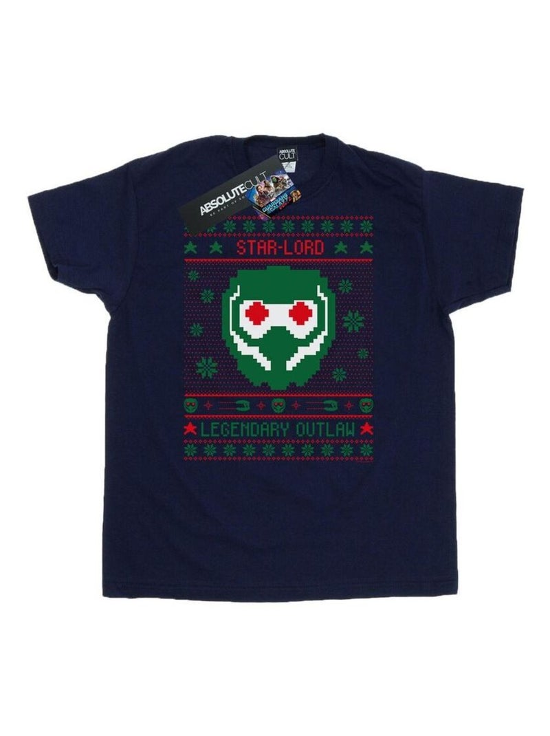 Marvel - T-shirt GUARDIANS OF THE GALAXY VOL. Bleu marine - Kiabi