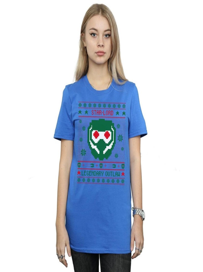 Marvel - T-shirt GUARDIANS OF THE GALAXY VOL. Bleu roi - Kiabi