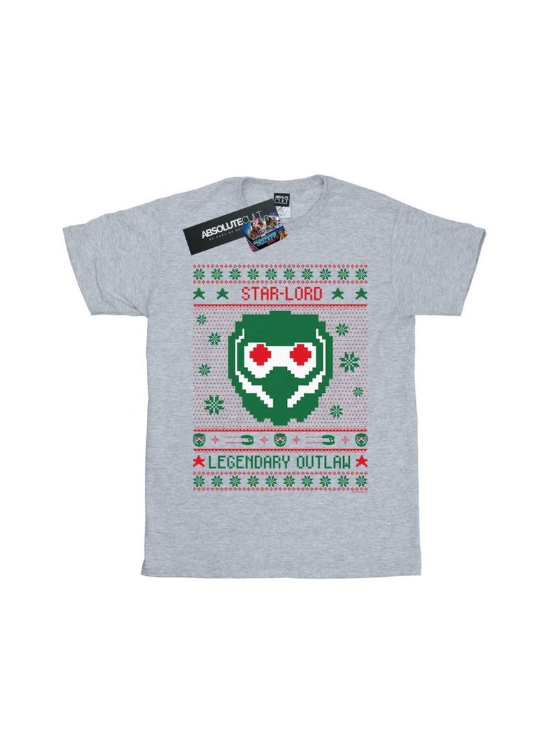 Marvel - T-shirt GUARDIANS OF THE GALAXY VOL. Gris chiné - Kiabi