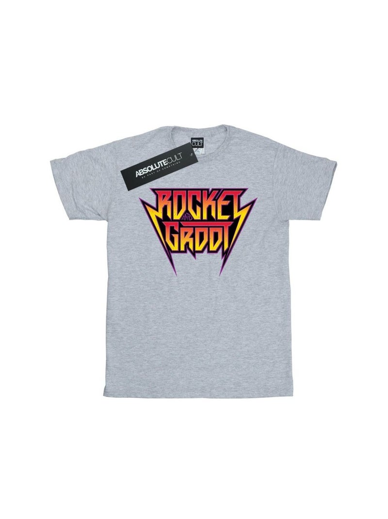 Marvel - T-shirt GUARDIANS OF THE GALAXY VOL. Gris chiné - Kiabi
