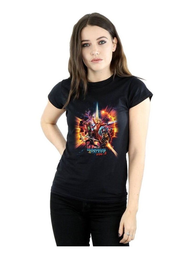 Marvel - T-shirt GUARDIANS OF THE GALAXY VOL. Noir - Kiabi