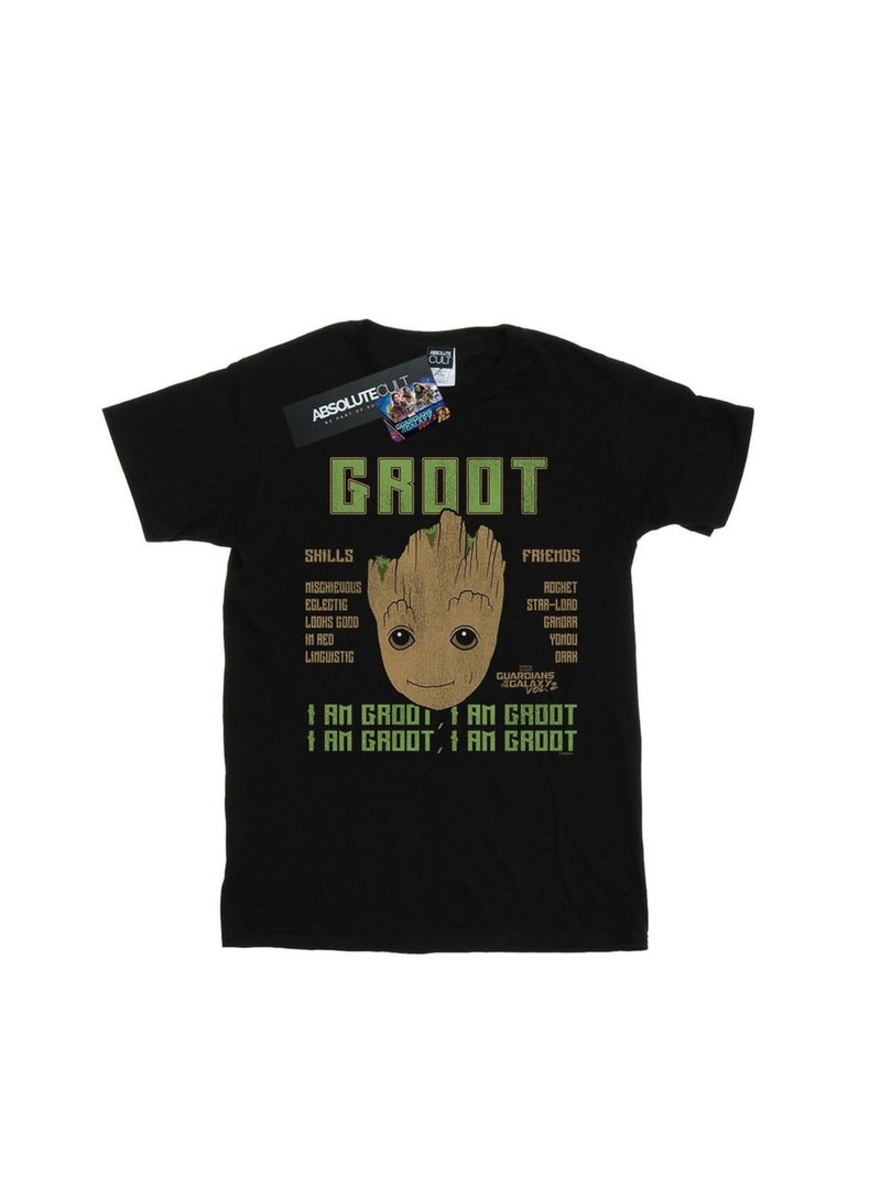 Marvel - T-shirt GUARDIANS OF THE GALAXY VOL. SKILLS Noir - Kiabi