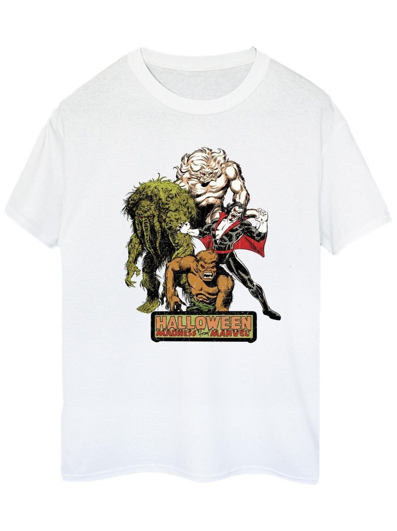 Marvel - T-shirt HALLOWEEN Blanc - Kiabi