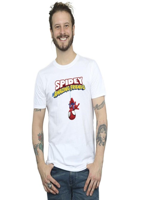 Marvel - T-shirt HANGING UPSIDE DOWN - Kiabi Marvel - T-shirt HANGING UPSIDE DOWN - Kiabi