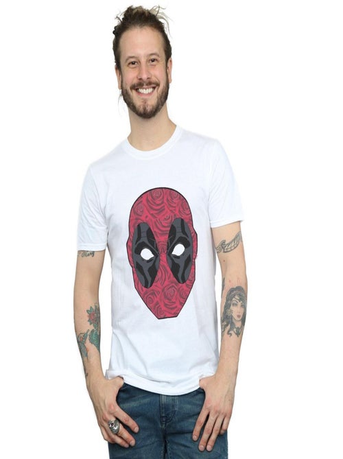 Marvel - T-shirt HEAD OF ROSES - Kiabi