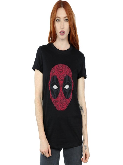 Marvel - T-shirt HEAD OF ROSES - Kiabi
