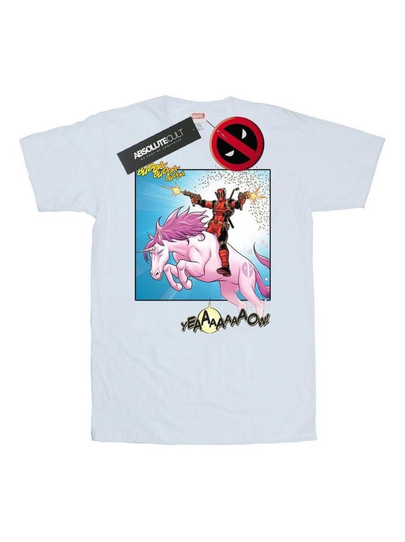 Marvel - T-shirt HEY YOU Blanc - Kiabi