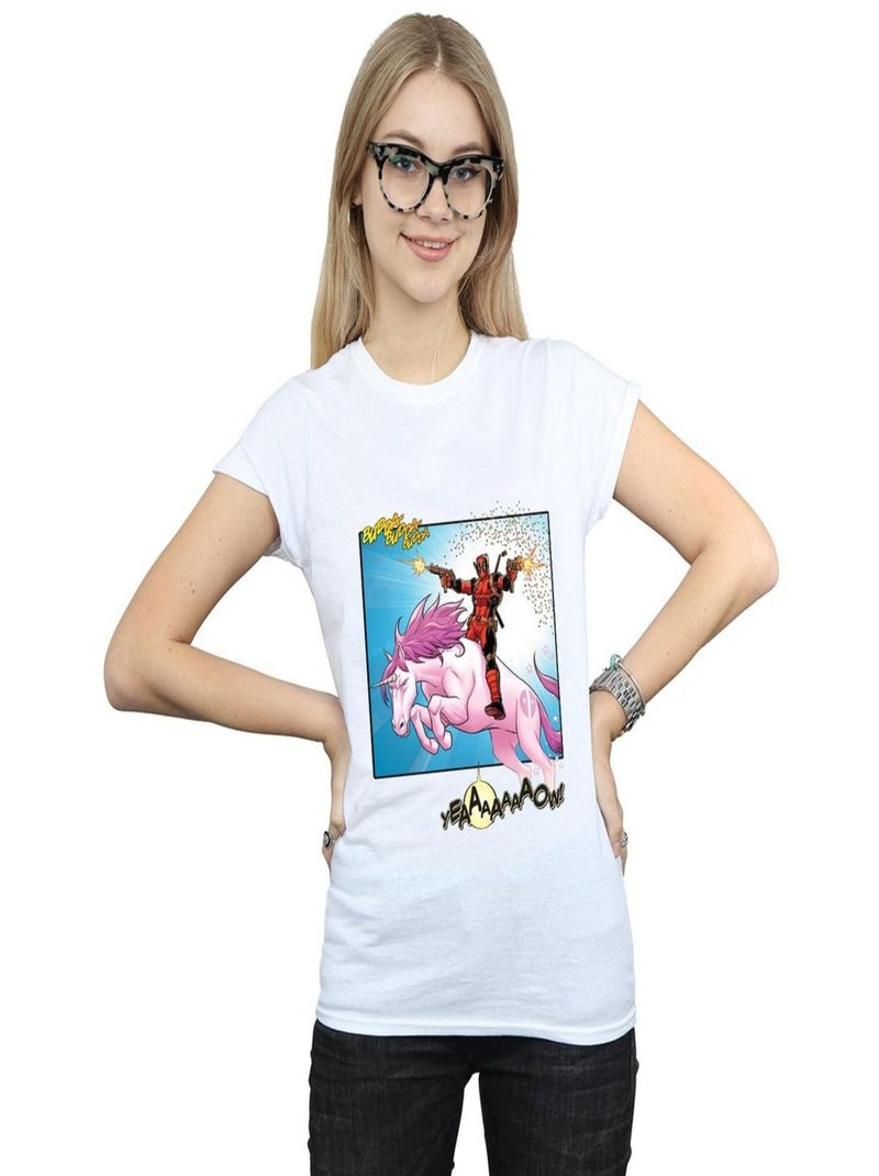 Marvel - T-shirt HEY YOU Blanc - Kiabi