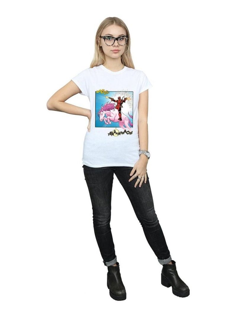 Marvel - T-shirt HEY YOU Blanc - Kiabi