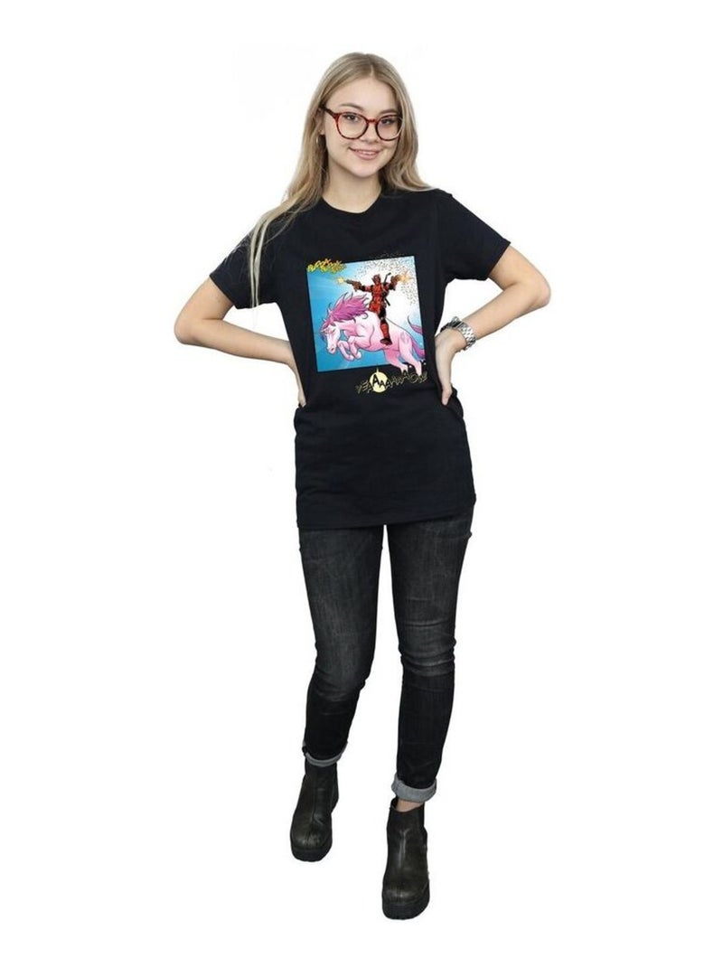Marvel - T-shirt HEY YOU Noir - Kiabi