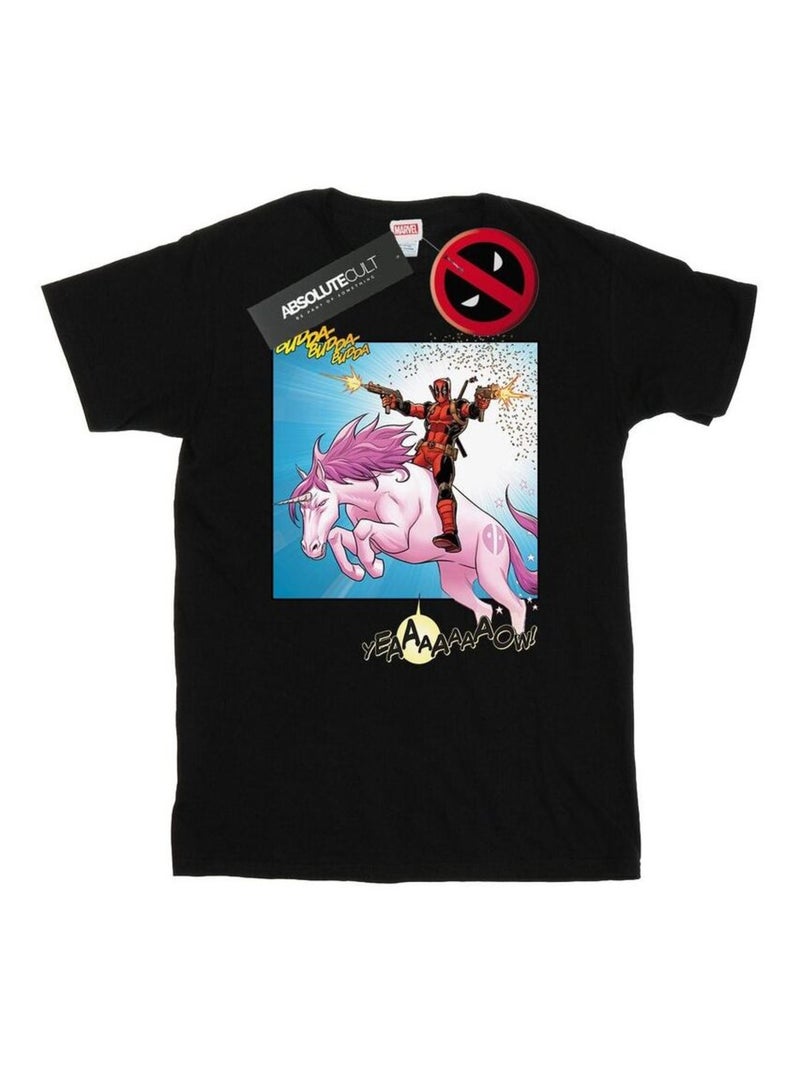 Marvel - T-shirt HEY YOU Noir - Kiabi