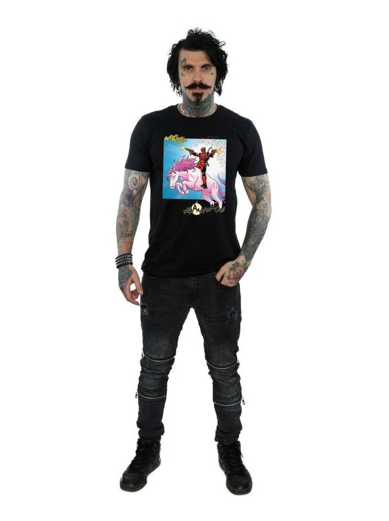 Marvel - T-shirt HEY YOU Noir - Kiabi