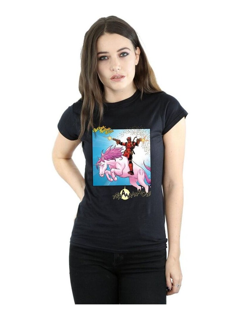 Marvel - T-shirt HEY YOU Noir - Kiabi