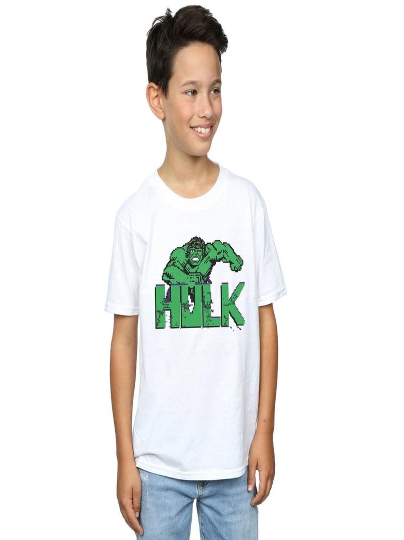 Marvel - T-shirt HULK Blanc - Kiabi