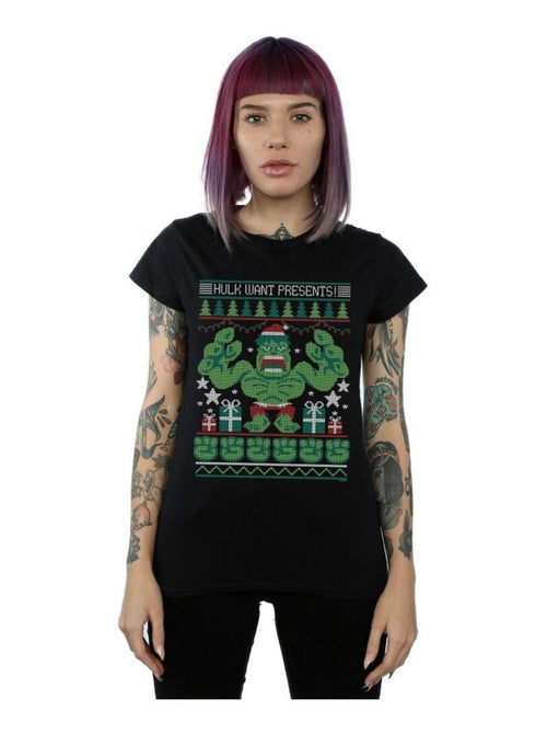 Marvel - T-shirt HULK WANT PRESENTS - Kiabi