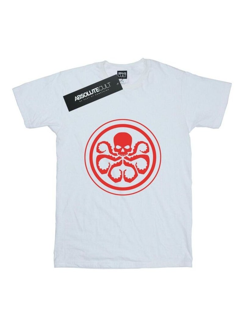 Marvel - T-shirt HYDRA Blanc - Kiabi