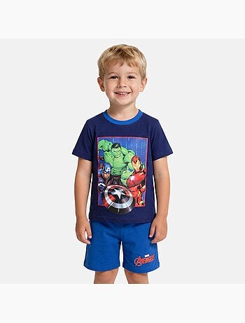Marvel - T-shirt imprimé avec short assorti
