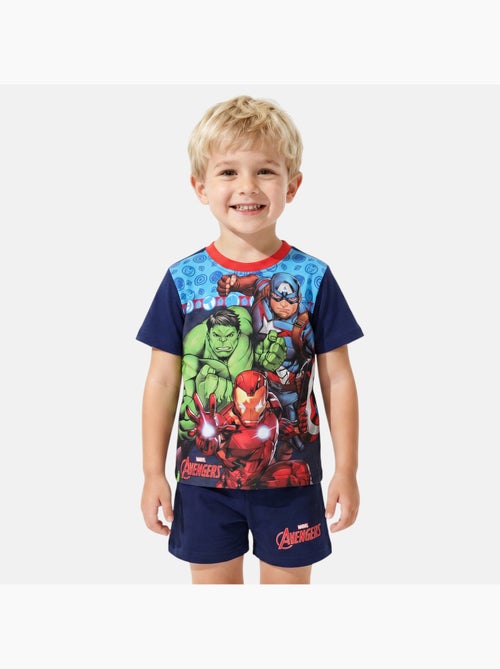 Marvel - T-shirt imprimé avec short assorti - Kiabi