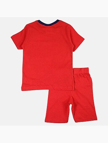 Marvel - T-shirt imprimé avec short assorti