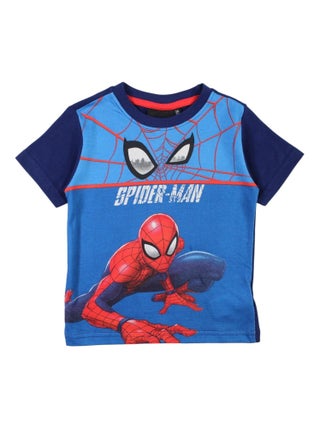 Marvel - T-shirt imprimé Spiderman en coton