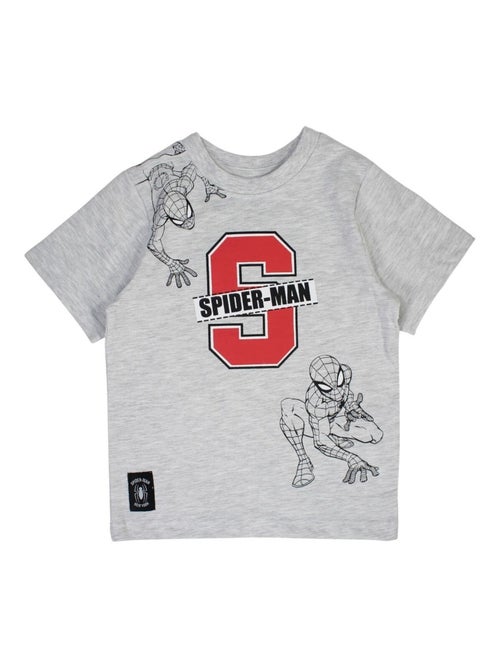 Marvel - T-shirt imprimé Spiderman en coton - Kiabi