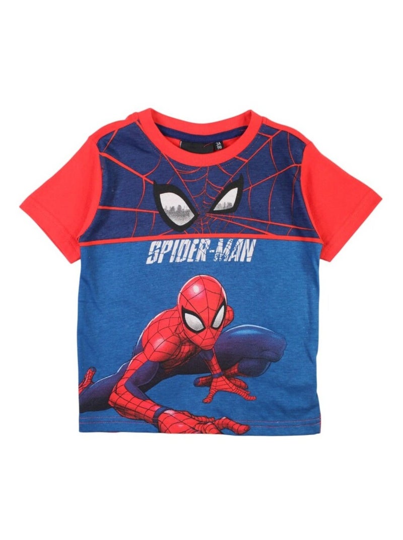 Marvel - T-shirt imprimé Spiderman en coton Rouge - Kiabi