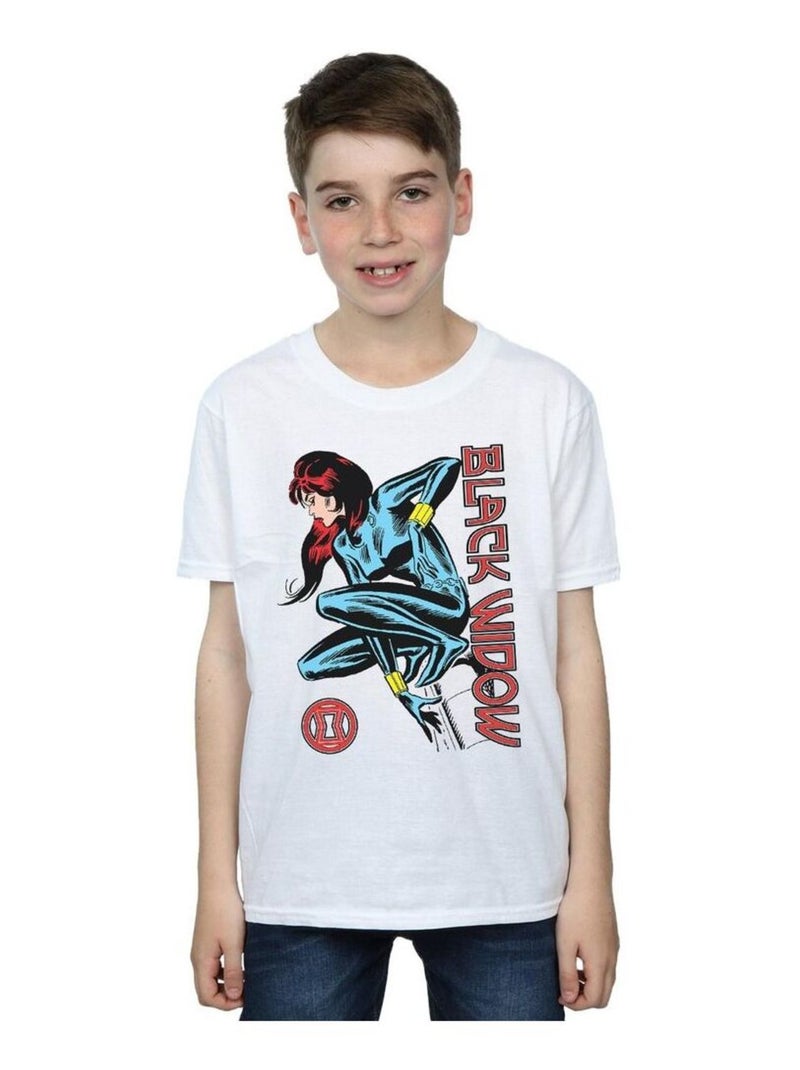 Marvel - T-shirt IN ACTION Blanc - Kiabi