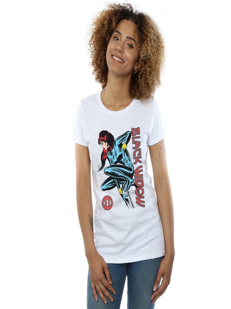 Marvel - T-shirt IN ACTION Blanc - Kiabi