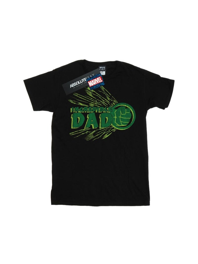 Marvel - T-shirt INCREDIBLE DAD Noir - Kiabi