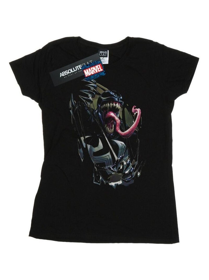 Marvel - T-shirt INSIDE ME Noir - Kiabi