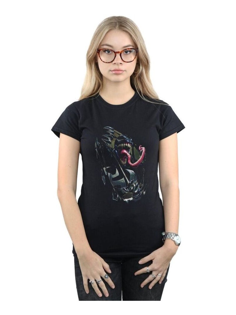 Marvel - T-shirt INSIDE ME Noir - Kiabi
