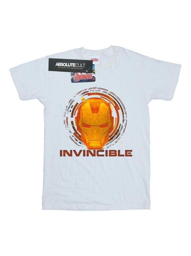 Marvel - T-shirt INVINCIBLE Blanc - Kiabi